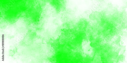 Abstract green watercolor paint background.Green watercolour texturgrunge blight colorful with white background and blurred ..orders in old faded vintage design,e for cards, flyers,  Light green abstr