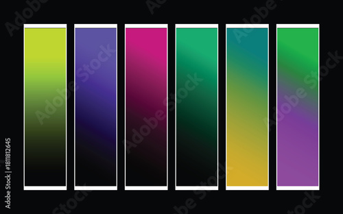 multi color color plate book sample