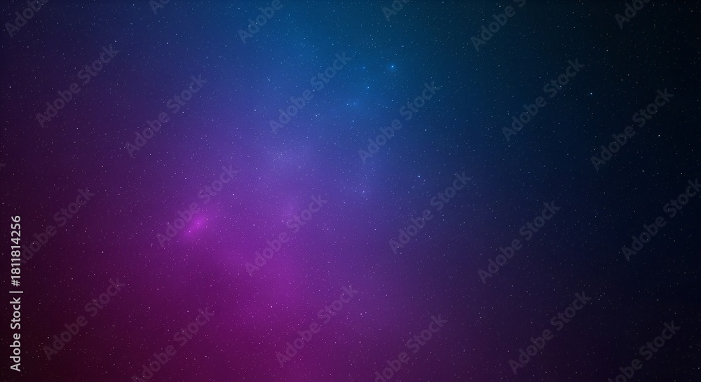 Obraz premium Magnificent night sky displaying a stunning array of stars and cosmic hues