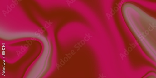 Abstract pink fabric with soft wave texture background. Elegant and soft royal backdrop of shine flowing surface. Red luxurious background design.   liquid wave or wavy folds of grunge silk texture .