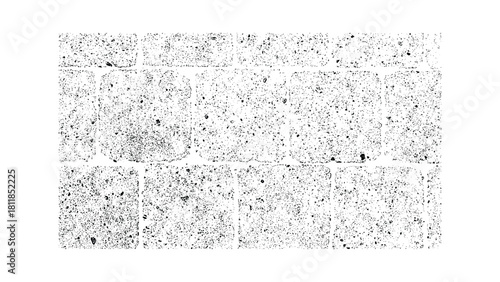 Grid black and white vector background texture. Modern abstract perspective geometric shapes pattern lines