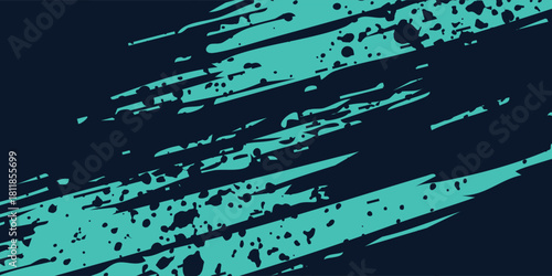 Minimal Abstract turquoise Grunge Scratch Background Template.