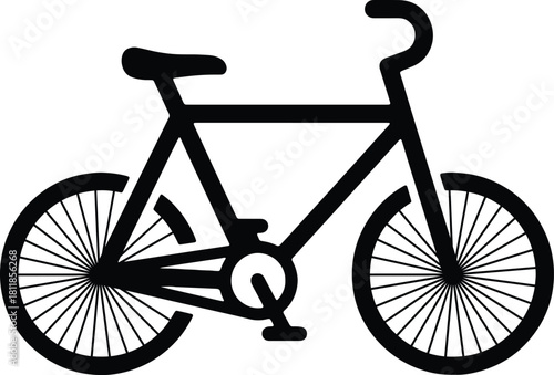 Bicycle Icon Bike Transportation Cycling Outline Illustration