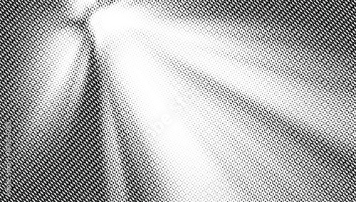 Gentle morning light gradient with dotted halftone texture illustration.