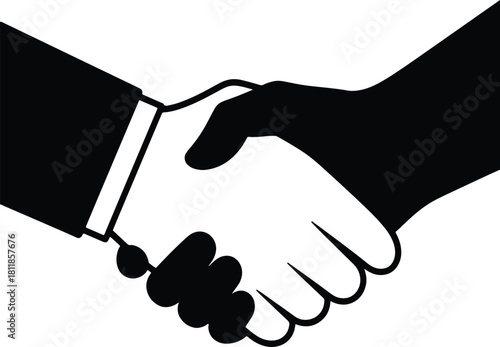 Handshake Icon Agreement Partnership Business Symbol