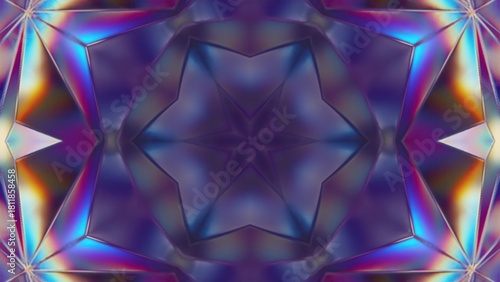 Diamond abstract background. Computer generated 3d render