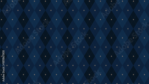 Argyle Vector Pattern. Christmas Background. Golf Textile Print. Emerald Diamonds with Gold Accent Lines. Seamless Pattern Tile. Argyle vector pattern. Argyle Seamless pattern for holidays.