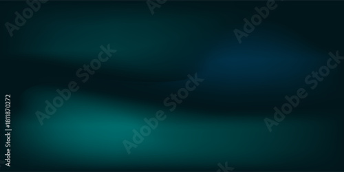 Elegant dark blue to light blue and green gradient background illustration, ideal for sophisticated visual designs and stylish layouts, blending smoothly from deep to soft blue hues.