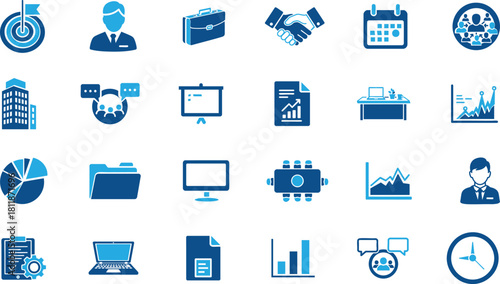 Business and Corporate Management Icon