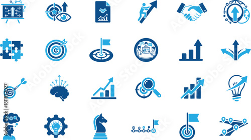 Business Strategy Planning Icon