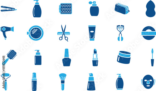 Beauty and Cosmetics Product Icon