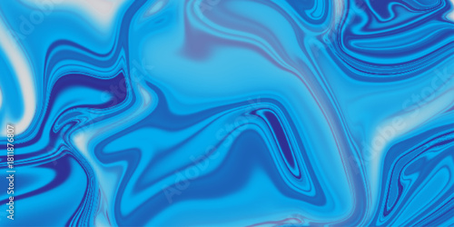 Abstract blue painting background. Liquid dynamic grainy texture, Colorful poster design with liquid and curve lines. Liquid marble paint effect background. Sky blue fluid texture .

