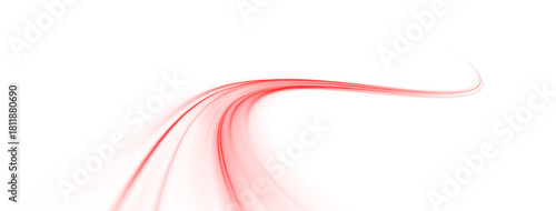 Neon swirl vortex trail glow light speed curve dynamic beam spiral wave motion futuristic bright energy streak abstract design Png