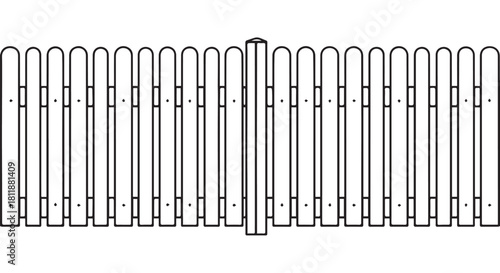 Close up of a metal zipper teeth with slider in the center, monochrome pattern.