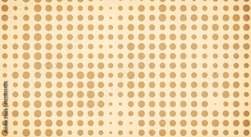 Vintage Beige Halftone Pattern Background with Gradient Dots isolated PNG with Transparent Background
