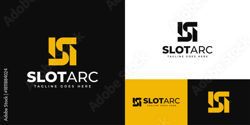 Bold S Letter Logo | Strong Thick Monogram Symbol for Modern Branding and Corporate Identity