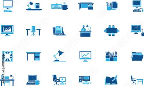 Office Workspace Icon