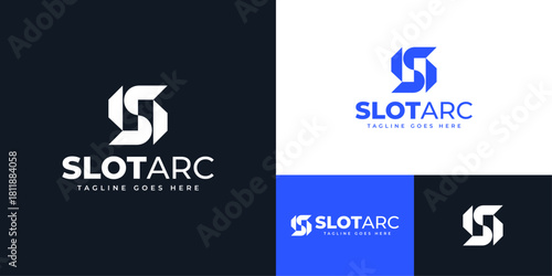 Bold S Letter Logo | Strong Thick Monogram Symbol for Modern Branding and Corporate Identity