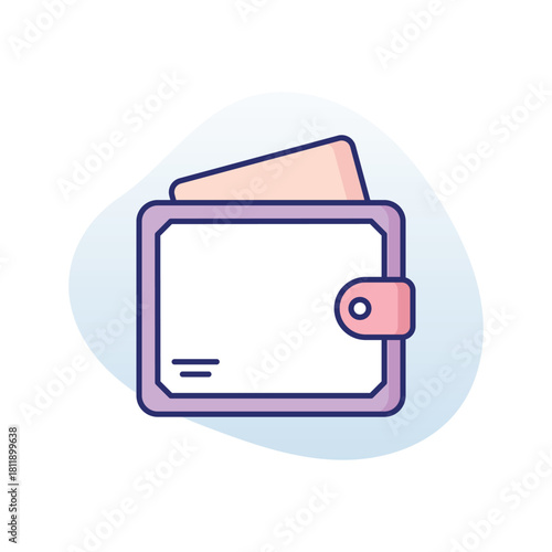 Wallet vector icon