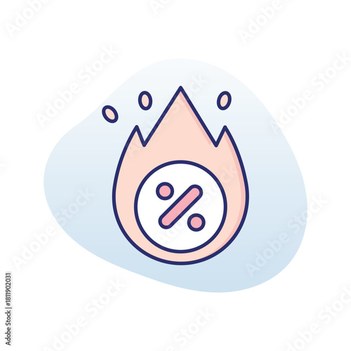 Discount  vector icon