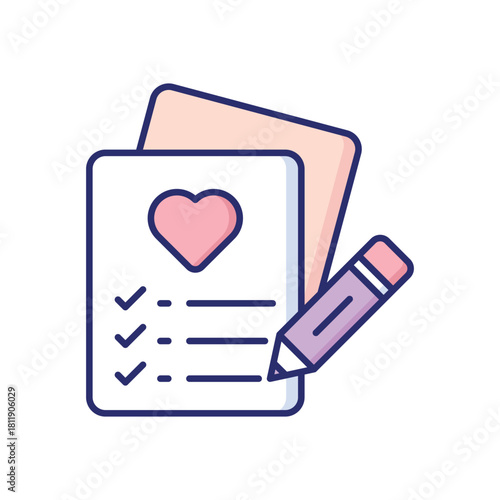 Wishlist  vector icon