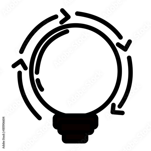 Circular Arrows Refresh and Cycle Icon