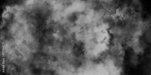 Cloud, fog, or smoke isolated on black background. abstract soft textured white and black background with gray speckles, smoke background and dense fog grunge smog texture art design. 