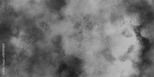 Cloud, fog, or smoke isolated on black background. abstract soft textured white and black background with gray speckles, smoke background and dense fog grunge smog texture art design. 