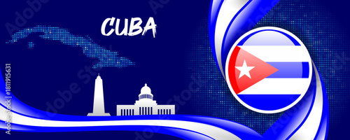 Cuba National Flag and Country Symbol