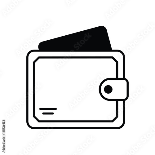 Wallet vector icon