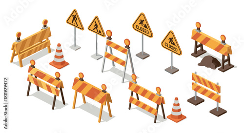 Isometric pottery workshop scene with people crafting ceramics in modern studio