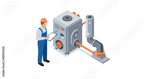 Isometric construction vehicles collection heavy machinery and equipment
