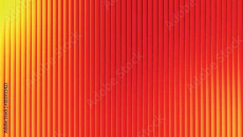 Symmetrical Gradient Stripe Pattern with Central Blue Line and Red-Yellow Color Transition
