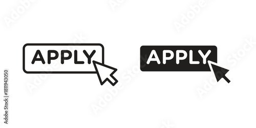 Apply icons set. Pixel Perfect scalable icons.