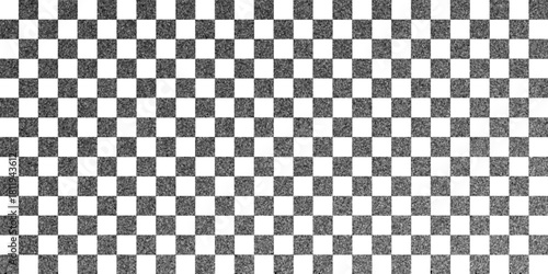 Black and white checkered pattern, Checkerboard seamless pattern