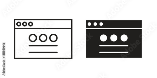 Control panel icons set. Pixel Perfect scalable icons.