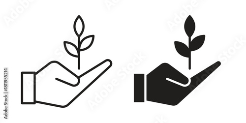 Environment icons set. Pixel Perfect scalable icons.