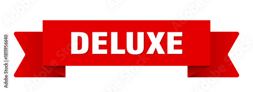 deluxe ribbon isolated on transparent background. deluxe ribbon
