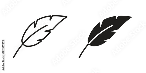 Feather icons set. Pixel Perfect scalable icons.