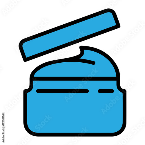 Skincare Cream Jar Icon