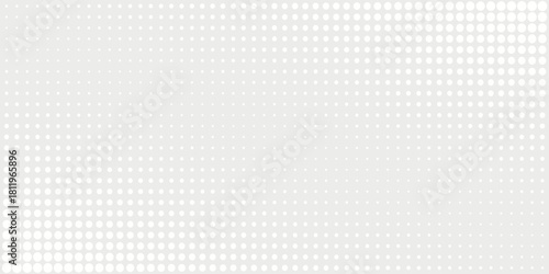Dot white gray wave light technology texture background. Abstract big data digital concept.