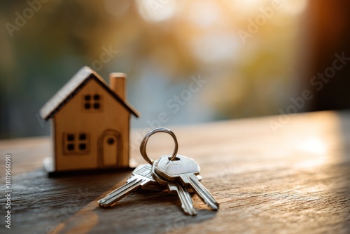 Keys to a New Home - Real Estate Investment Concept.