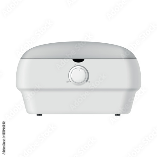 Illustration of a wax melter for safe, convenient and effective melting of wax for handicrafts or beauty services.