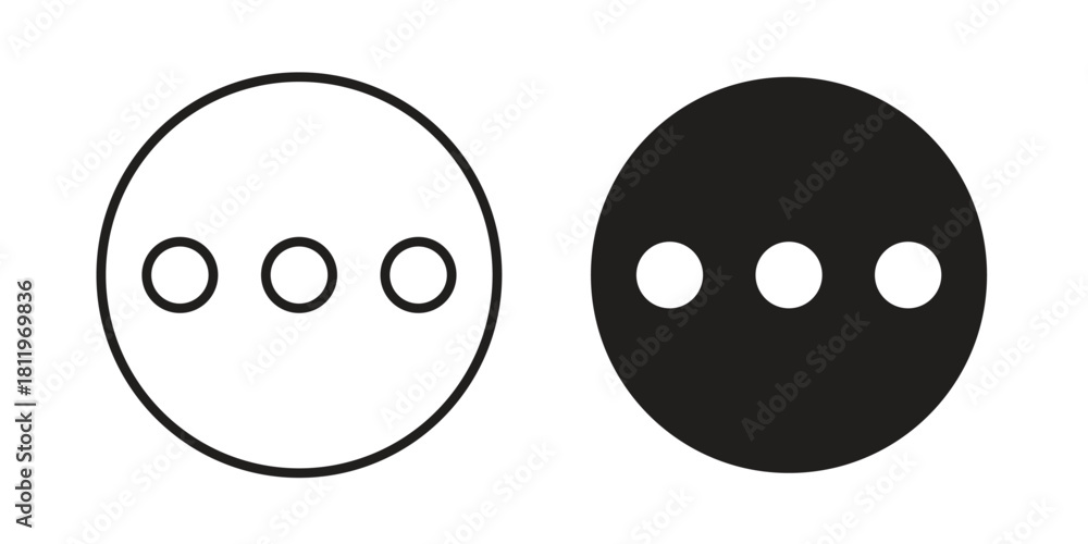 Fototapeta premium More icons set. Pixel Perfect scalable icons.