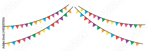 Bunting flags banner best for Birthday party and carnival garland decoration.
