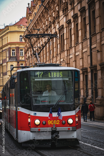 Trams in Prague City