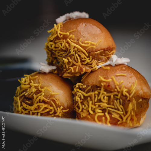 Butter-loaded Gujarati dabeli, bursting with sweet, spicy, and tangy flavors—served fresh with authentic Gujarati street food charm