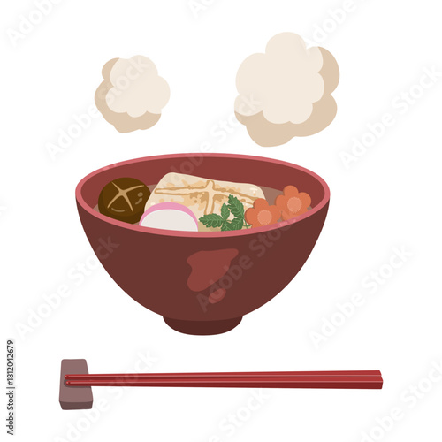 お雑煮のイラスト