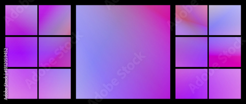 An abstract halftone pattern, glowing in light lilac and pink-purple against a dark background with space for text. A modern, futuristic design.