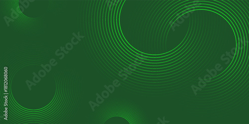 Abstract blue glowing geometric lines on dark blue background. Modern shiny blue circle lines pattern. Futuristic technology concept. Suit for cover, poster, banner, brochure, header, website. eps 10